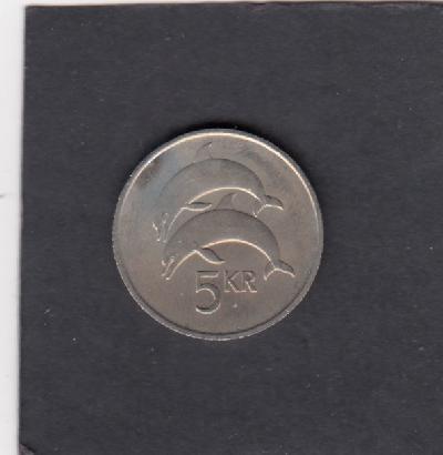 Beschrijving: 5 Kronur FISH